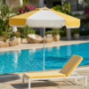 transat de piscine java rayé