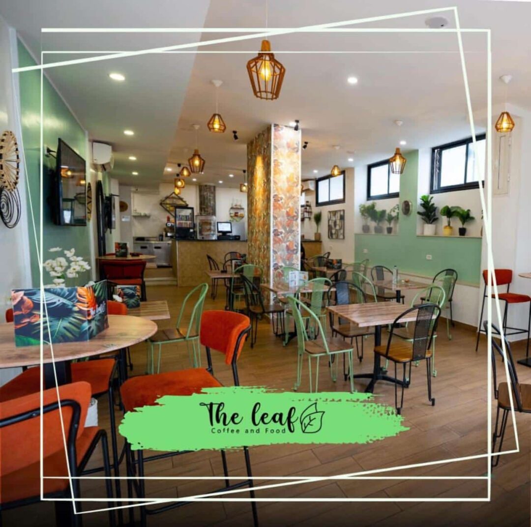 THE LEAF coffe & food -ENNASER