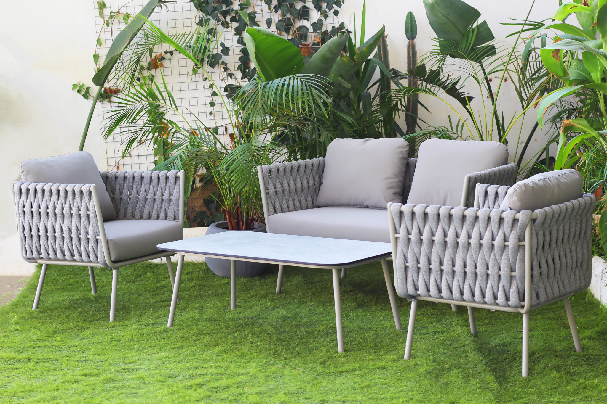 Salon de jardin PORTO LOUNGE - Détail 1