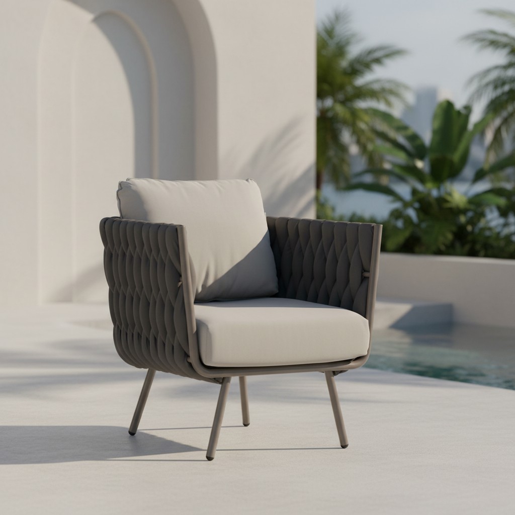 Salon de jardin PORTO LOUNGE - Vue 25