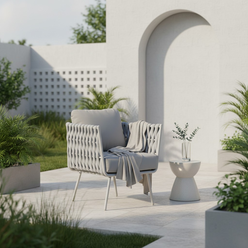 Salon de jardin PORTO LOUNGE - Vue 28