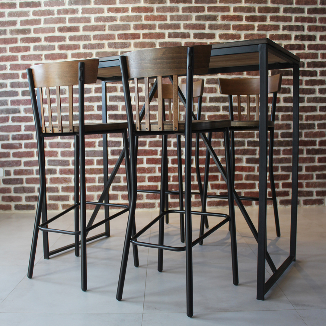 Table haute JULES - Face arrière